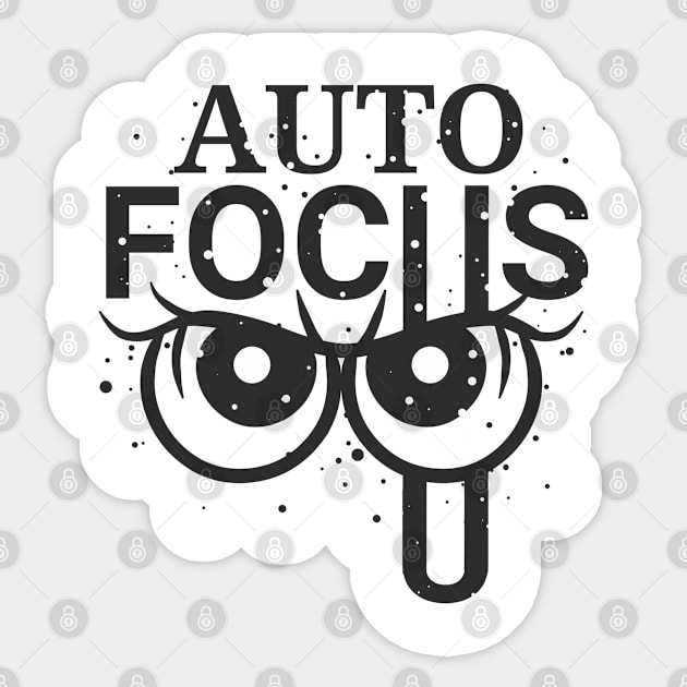 Auto Focus Sticker by Dayone